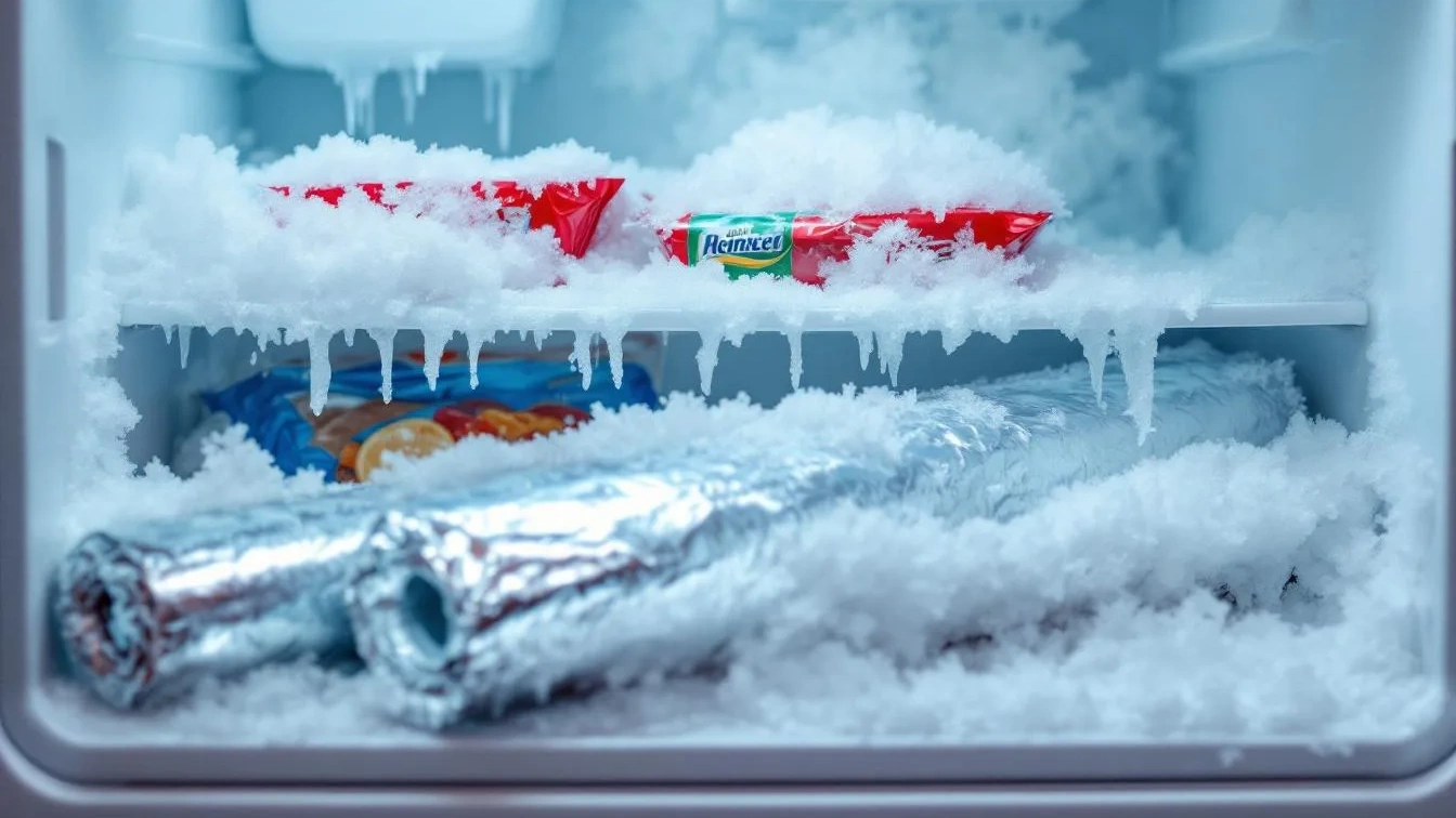 Gefrierschrank vereist: Warum Hausfrauen auf diesen Alufolien-Trick schwören