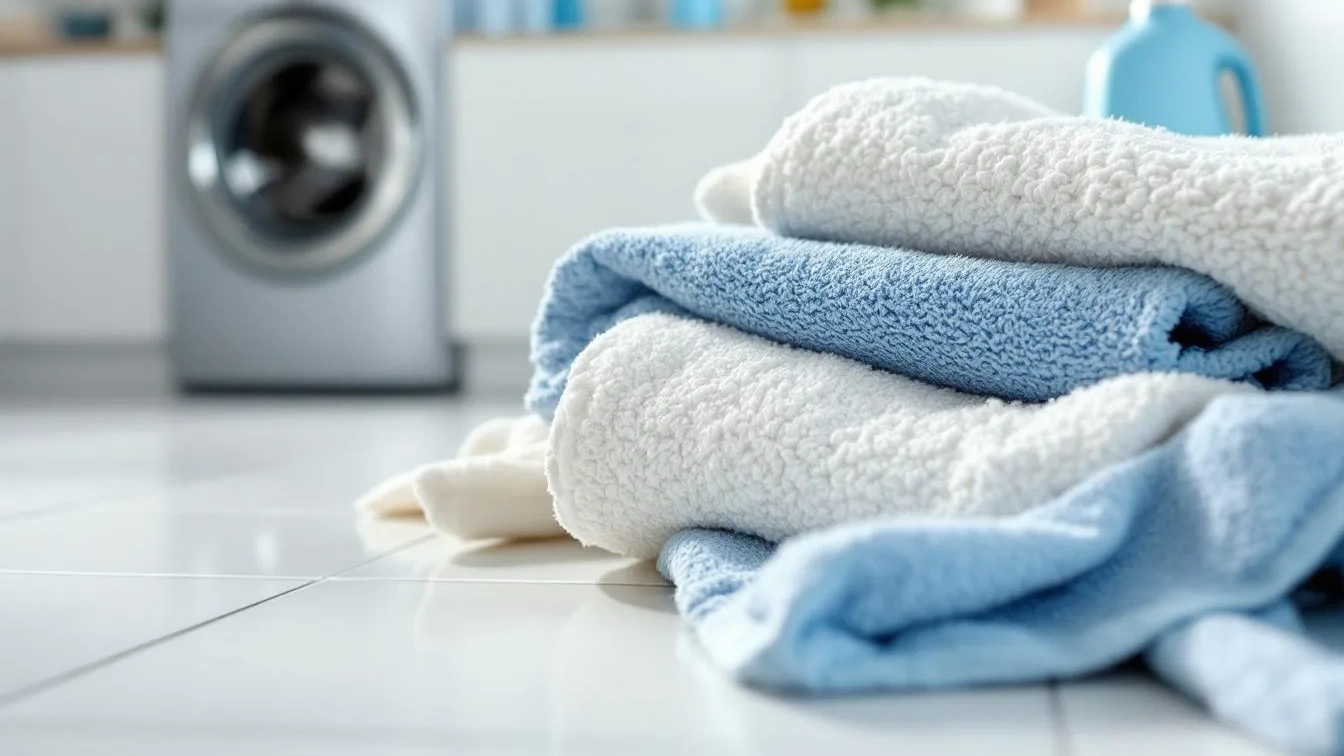 Handtücher kratzig nach dem Waschen: Dieser Fehler ist oft die Ursache