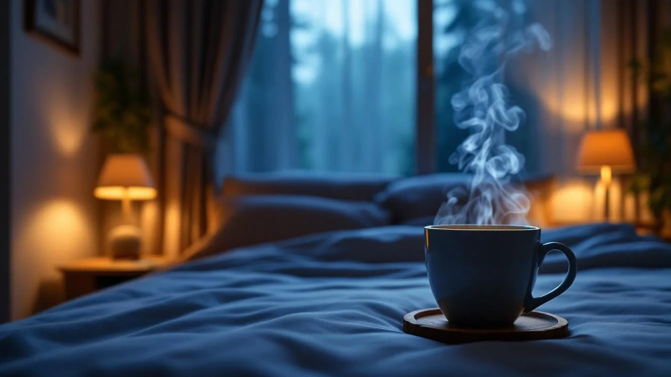 Kaffee im Schlafzimmer? Schlafforscher enthüllen, warum es nächtliches Grübeln stoppt