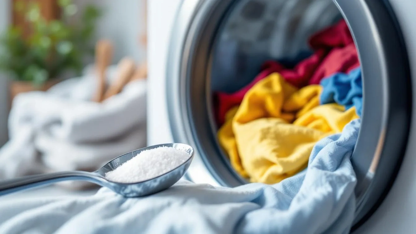 Warum deine bunte Wäsche auf Weißes abfärbt und ein Löffel Salz hilft