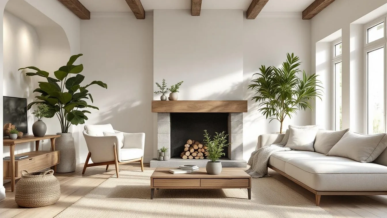 Warum natürliche Materialien laut Einrichtern das Wohnzimmer dominieren