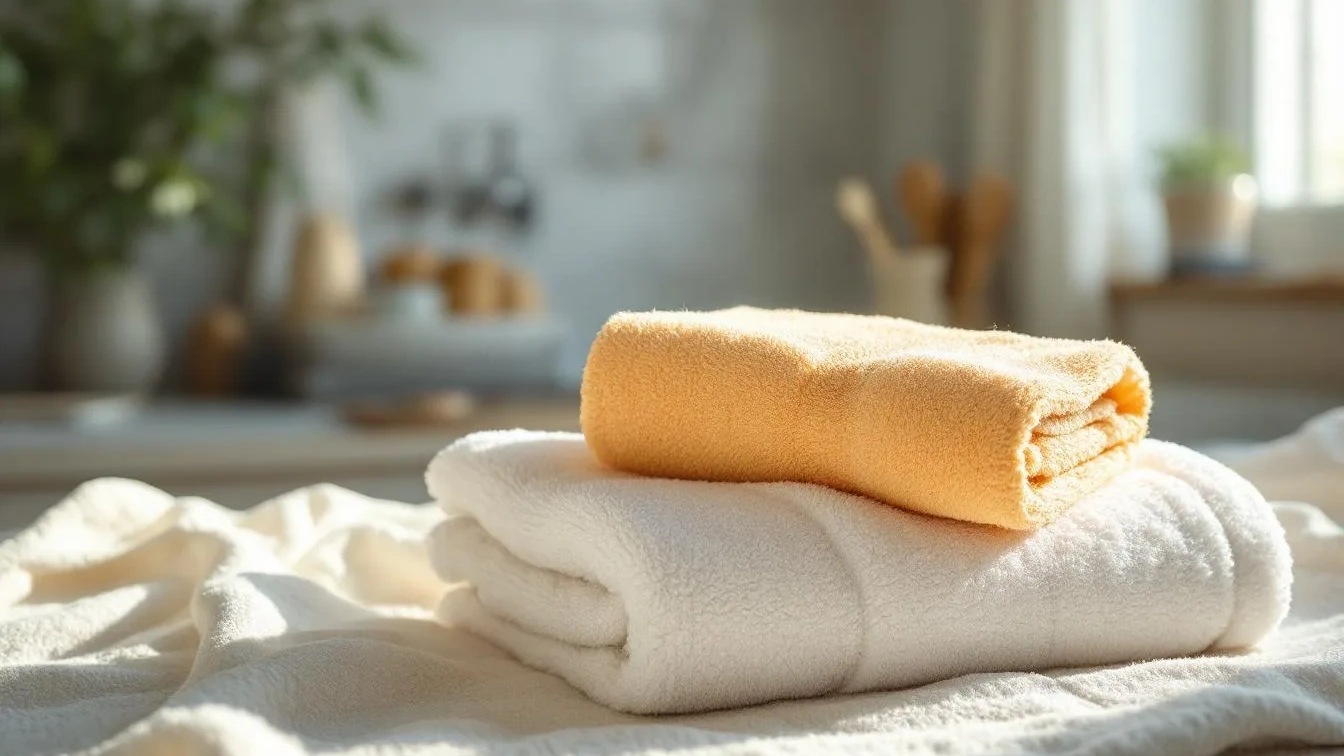 Weder Weichspüler noch Trockner, dieser Trick macht Handtücher wieder flauschig